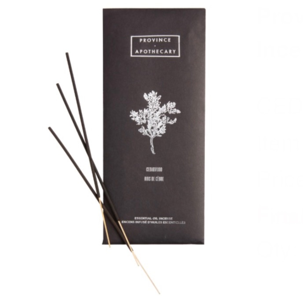 Province Apothecary Cedarwood Essential Oil Incense Sticks